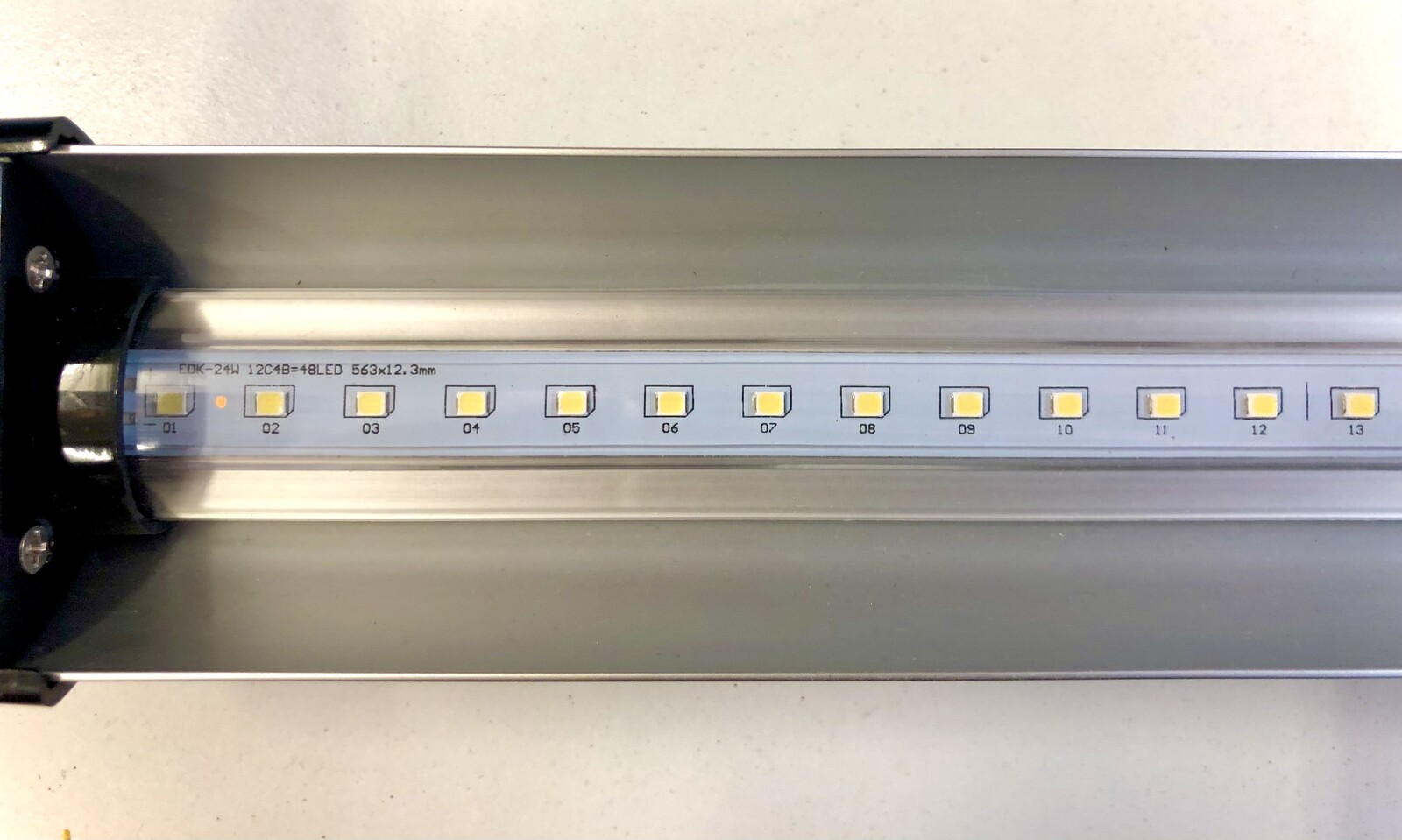 24W EEDK white Grow LED Bar 57 cm long High CRI 6500K with lead