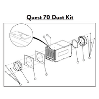 Quest 70 Duct Kit - for Quest 70 dehumidifier - 0