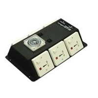 6 outlet budget timer box - with 2 input plugs - 0