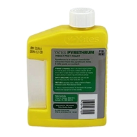 Yates Pyrethrum pesticide - 200ml - Organic - yellow bottle - concentrate - 0