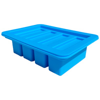 Hi Moulds Silicone Hexagon Mould with Lid 8ml - 0