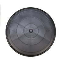 580mm Saucer - Black - to suit 580mm pot - 58cm - 0