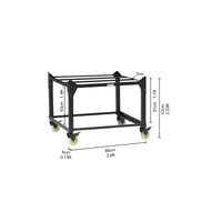 Vegepod Stand with Wheels - Medium Trolley with heavy duty wheels - 0