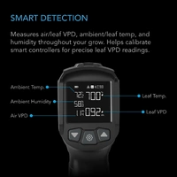 AC Infinity Leaf VPD & Temp Monitor - Handheld Environmental Thermometer - 1