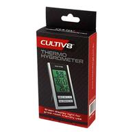 Cultiv8 Thermometer Hygrometer with Max Min memory and temperature probe - 1