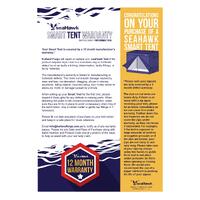Seahawk Quality grow tent 5.8m x2.9m x 2.3m - approx 6m x 3m x 2.3m - 2