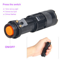 Green Led Torch - used to enter a grow room without waking plants up. - 2