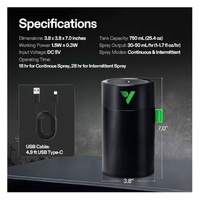 Humidifier - Vivosun Aerostream UO75 USB humidifier - 3