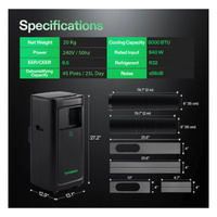 Vivosun Aerolush CO8 Intelligent Air Conditioner - 4