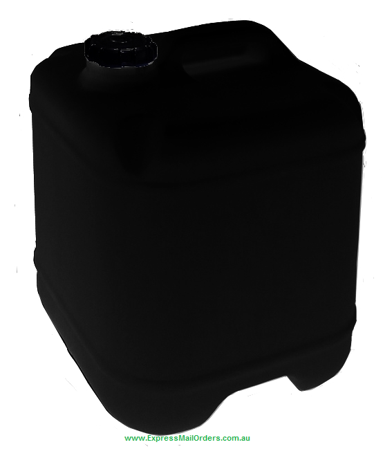 Empty Black 20L Drum and 58mm cap - call/email first to order - pickup only unless otherwise arranged