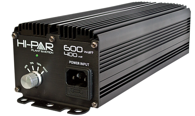 Hi-Par 600w digital Ballast 400v & 240v & DE HPS/MH bulbs