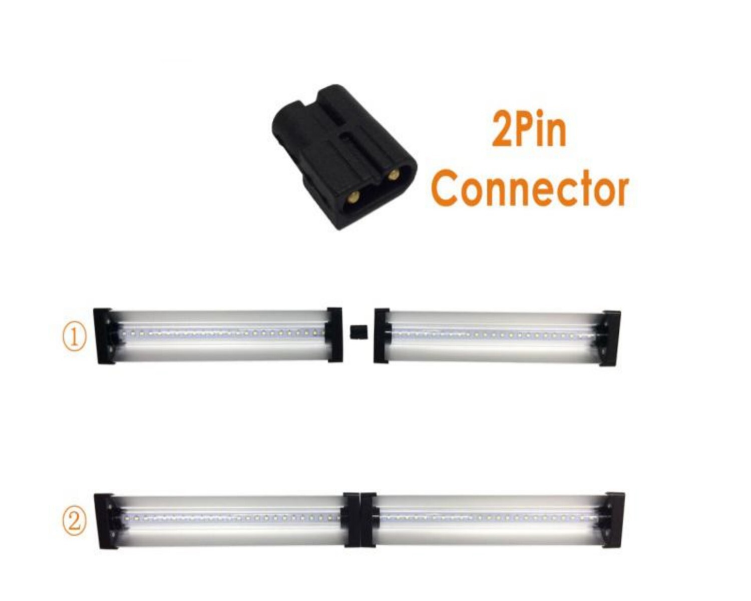 2 Pin Connector for 12w & 24w LED EDK