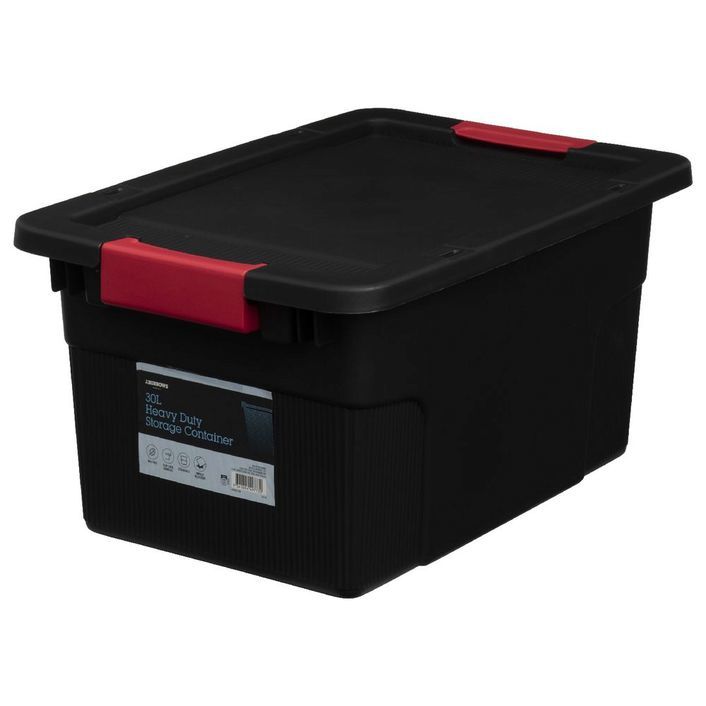 30L tank and lid - used as reservoir crate or to build an aeroponic system