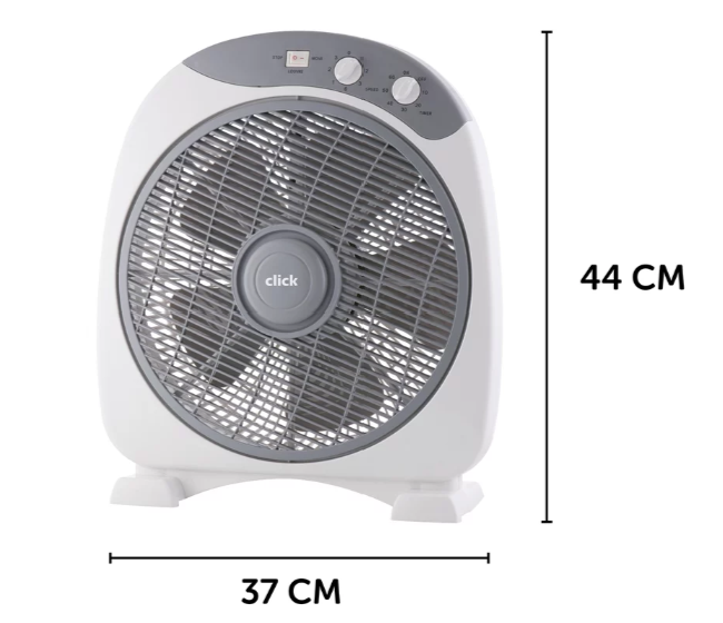 30cm Box Fan - Circulation Fan - available warm months only - see other box fan in winter