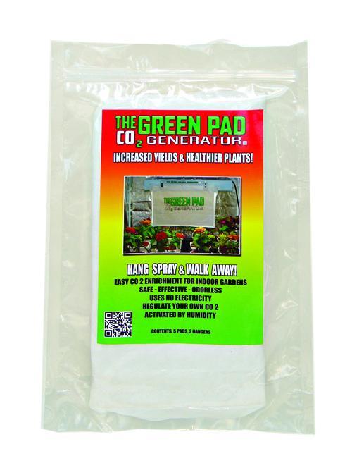 Green Pad Original CO2 Generator - has 5 pads