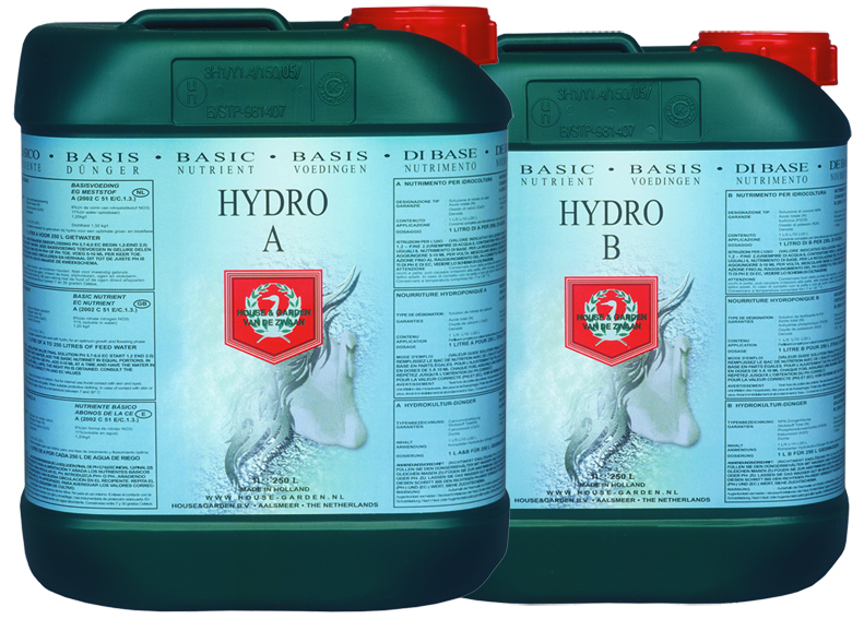 Hydro Nutrient 20L A 20L B 40L H+G  set