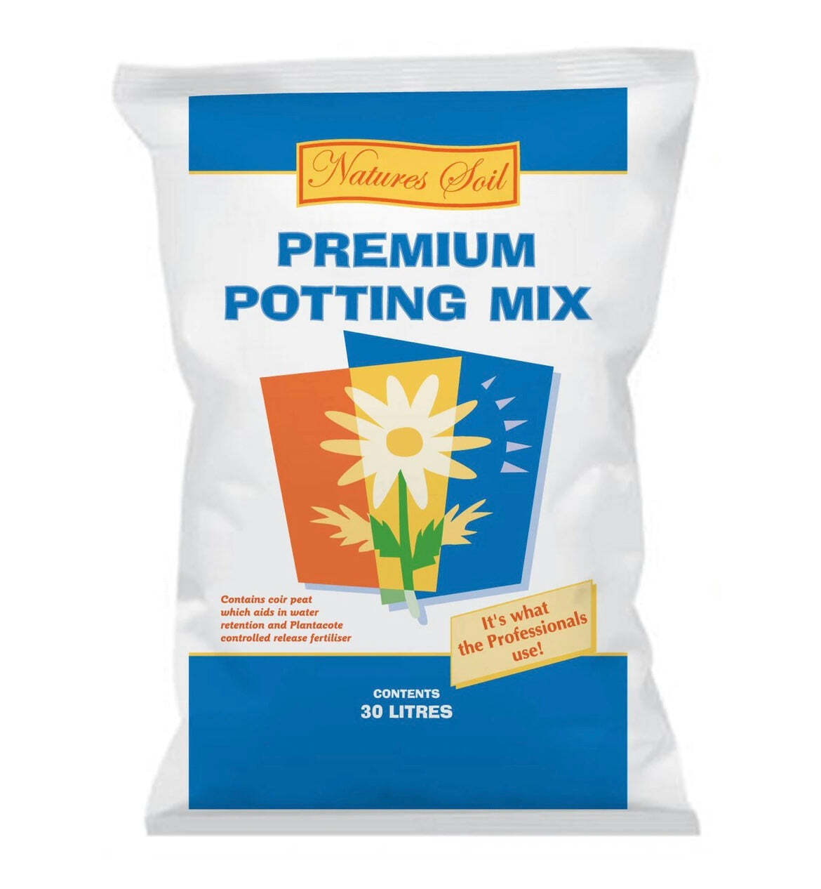 Natures Soil Premium Potting Mix - 30L