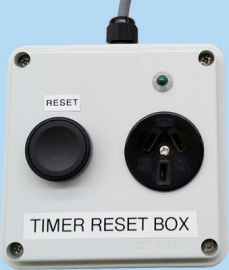 RESET BOX - Professional Timer Reset Box - keeps your lights in the off position until if the power goes off