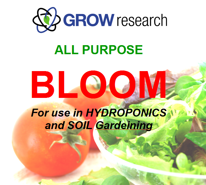 Single Bloom 20l Grow Research Single Part 20Ltr one part soil and hydroponics