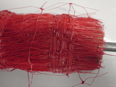 Red Mesh Support Netting 1.2 meters wide - sold per meter