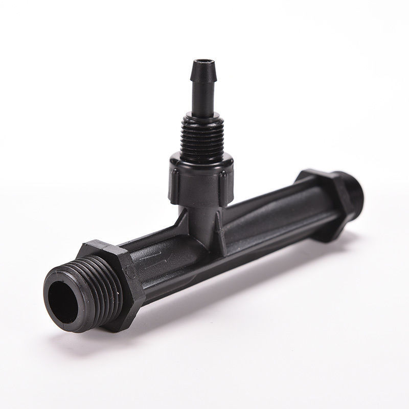 Venturi with 1/2inch thread for Aeration or liquid injection 1/2 thread with 6mm takeoff  - fittings not included