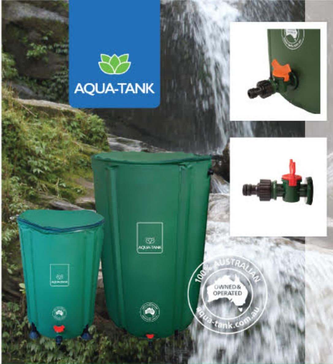 Aqua tank - flexible tank 750L - easy to store and to send