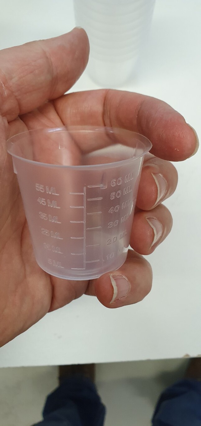 60ml Measuring cup - clear