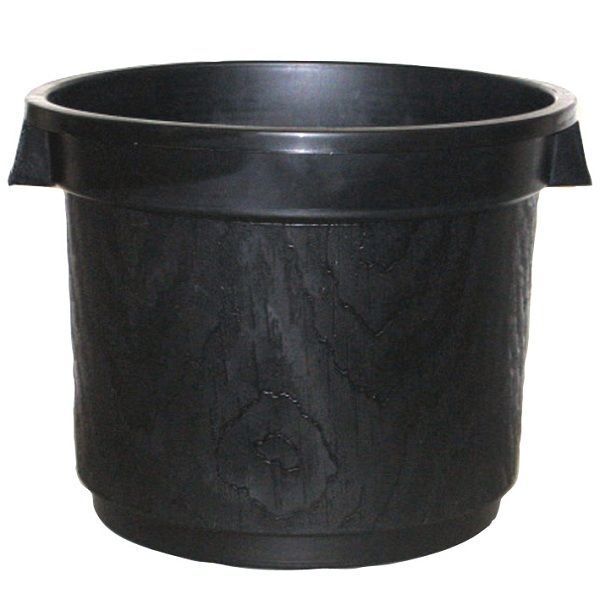 Pot 430mm, black WITH HOLES 28Ltr 