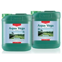 Aqua Vega 2x5Ltr Part A+B, Canna nutrient set