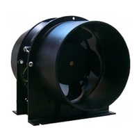 100mm ducted axial fan Cultiv8 40Lps