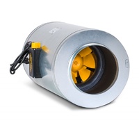 Can Fan 250mm EC Q-Max silenced fan - 3 speed - 2000m3/hr 555lps