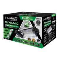 630W CMH HI-PAR lighting kit - Double ended DE adjustable reflector Ceramic Metal Halide Hipar Hi par