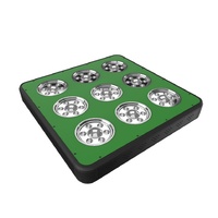 810w LED 9 light - 2019 model - latest LED chips - Hybrid of 3W and COB LED chips by Green Hydro LED