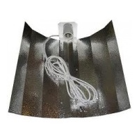 130W Fluro with silver ultra Lite Reflector - 6400k fluro - has a round earth adaptor.