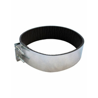 Padded Ducting Clamps 250mm noise reduction Single