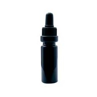 50ml glass Tincture bottle with dropper - dark Miron Glass