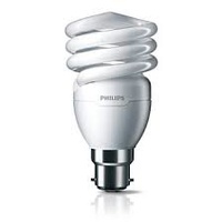 15W Philips Spiral Compact Fluro BC Cool Daylight lamp for propagation and supplemental lighting