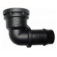 19mm barbed to 1/2inch threaded elbow