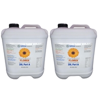 P Flower 2 x 20L Grow Research Performance Nutrients FLOWER 2x20L =40L set