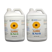 P Flower 2 x 5L Grow Research Performance Nutrients FLOWER 2x5L = 10L set
