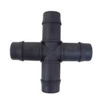 19mm cross 4 way irrigation fitting