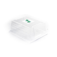 GT - Clear propagator lid single vent - lid only - 365x300x160(h)mm