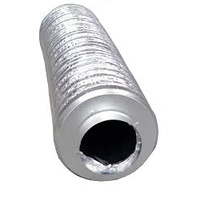 Fan Silencer 200mm x 1m Fan Duct - flexible muffler