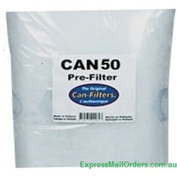 Prefilter replacement for CAN 50 carbon filter