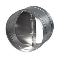 300mm back draught shutter for fan ducting - close when no airflow