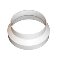 fan ducting reducer 150 to 125mm adaptor