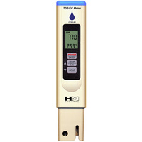 COM-80 EC / TDS nutrient strength meter / CF conductivity tester- water resistant - easy to read EC or TDS digital calibration