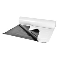 Panda Film 3m x 1m Black and White Reflective Plastic sold per metre - blackout film