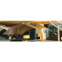 Bat wing reflector large german aluminium 700 x 620mm c10+