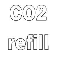 CO2 Cylinder refill - with empty cylinder exchange - Carbon Dioxide - Agreement in place